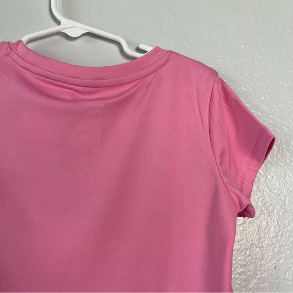 NWT All In Motion Girl's Pink Floral Performance Graphic Tee S  6-6X - Picture 14 of 14